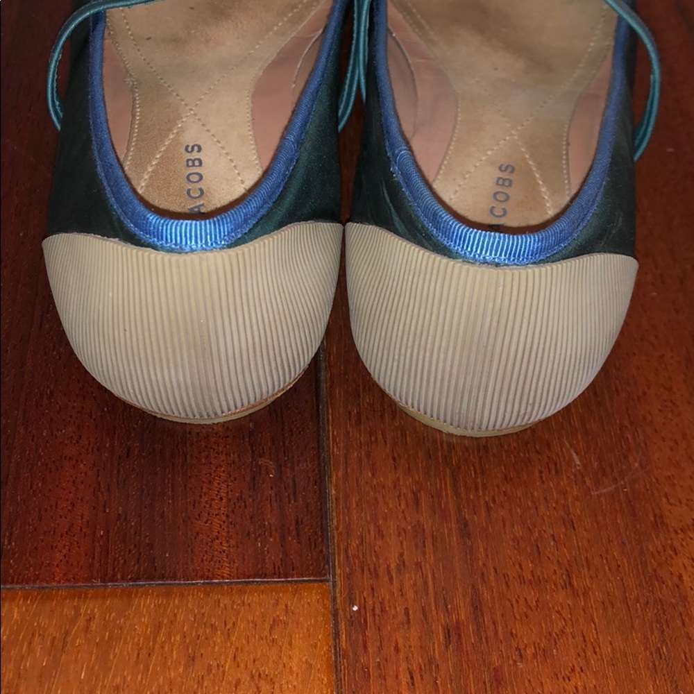Marc Jacobs Fabric Flats With Textured Toe & Back - image 8